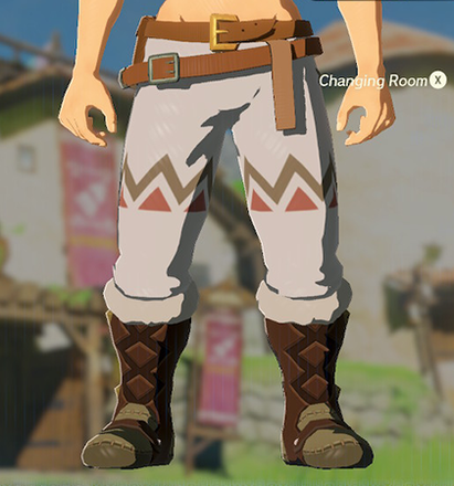 Snowquill Trousers White