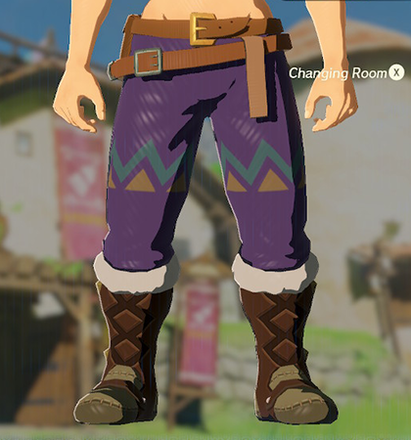 Snowquill Trousers Purple