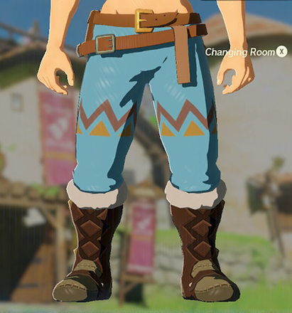 Snowquill Trousers Light Blue