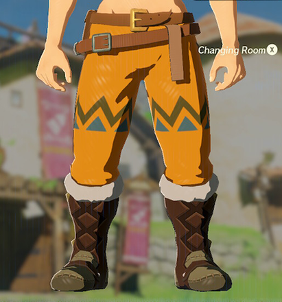 Snowquill Trousers Orange