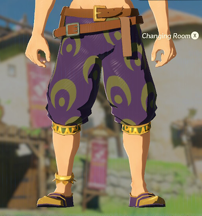 Gerudo Sirwal Purple