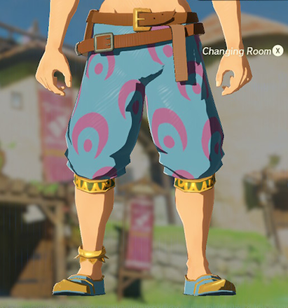 Gerudo Sirwal Light Blue