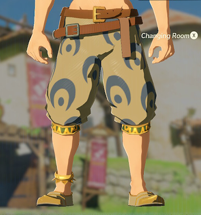 Gerudo Sirwal Light Yellow