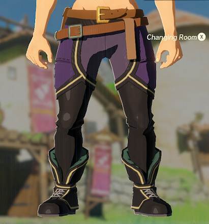 Rubber Tights Purple