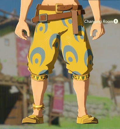 Gerudo Sirwal Yellow