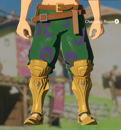 Desert Voe Trousers Green