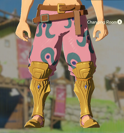 Desert Voe Trousers Peach