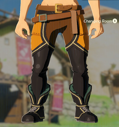 Rubber Tights Orange