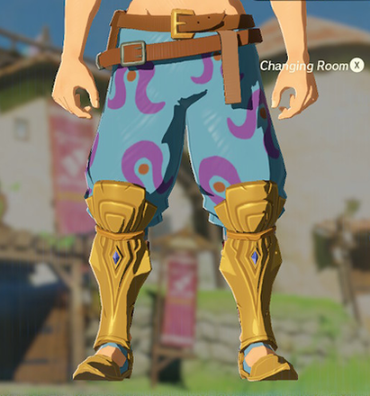 Desert Voe Trousers Light Blue