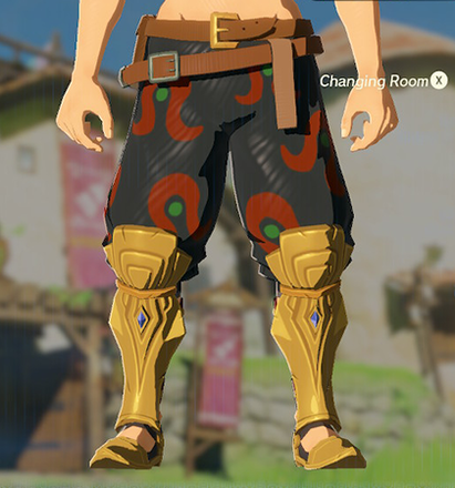 Desert Voe Trousers Black