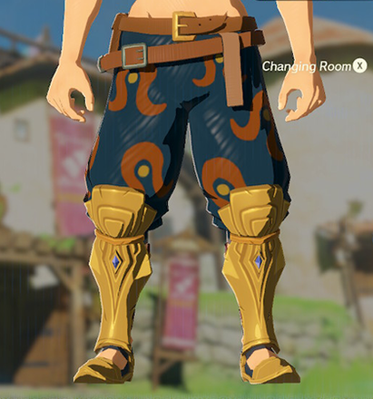 Desert Voe Trousers Navy