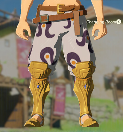 Desert Voe Trousers White