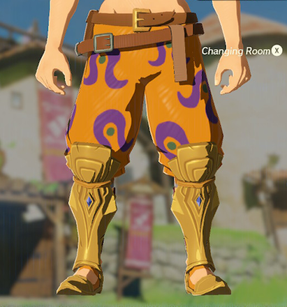 Desert Voe Trousers Orange