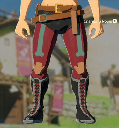 Radiant Tights Crimson