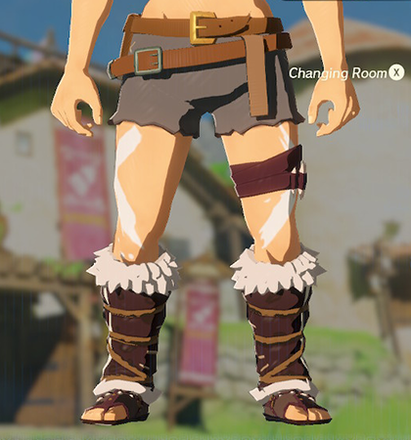 Barbarian Leg Wraps White