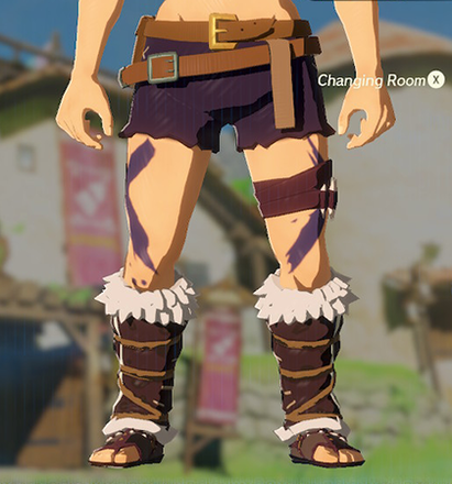 Barbarian Leg Wraps Purple