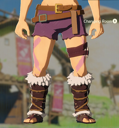 Barbarian Leg Wraps Peach