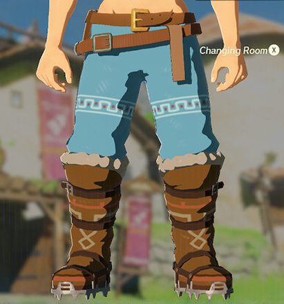 Snow Boots Light Blue