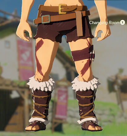 Barbarian Leg Wraps Crimson