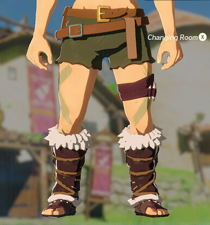 Barbarian Leg Wraps Light Yellow