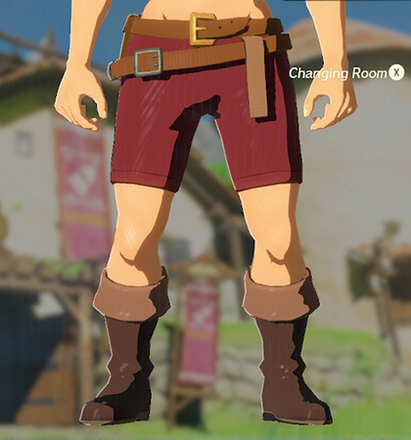 Trousers of the Wild Crimson