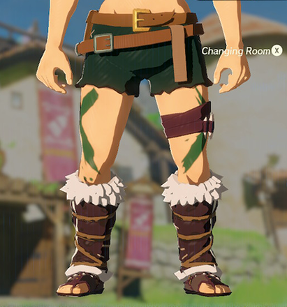 Barbarian Leg Wraps Green