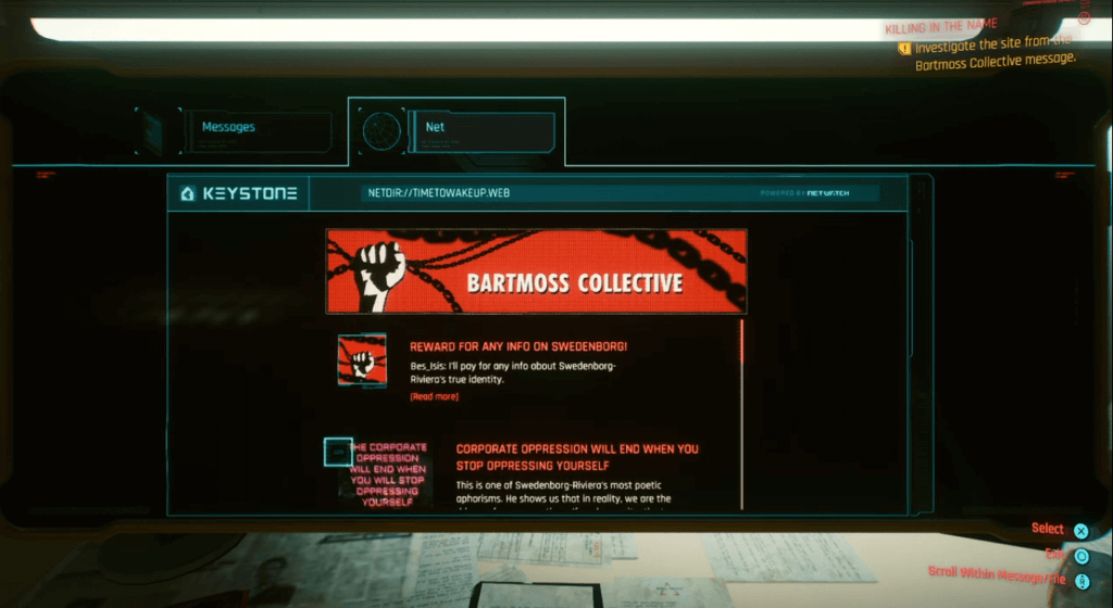 Cyberpunk 2077 Killing In The Name 01