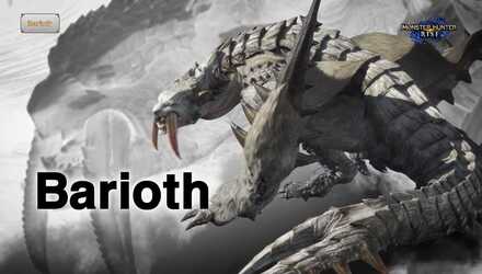 MH Rise - Barioth
