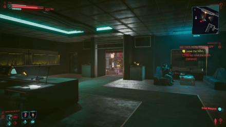 Cyberpunk 2077 - Leave the hotel