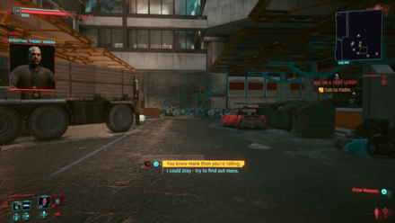 Cyberpunk 2077 - Talk to Padre