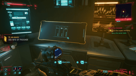 Cyberpunk 2077 - Steal the surgery recording