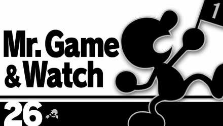 super smash bros 4 mr game and watch