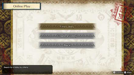 MH Rise - Find or Create a Lobby