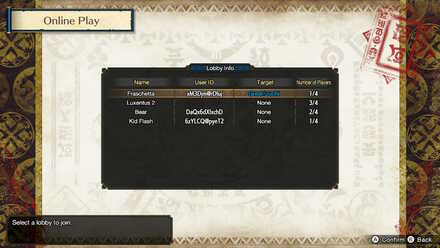 MH Rise - Find Lobby