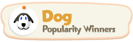 ACNH - Dog Popularity Winners