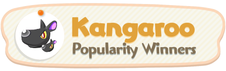 ACNH - Kangaroo Popularity Winners
