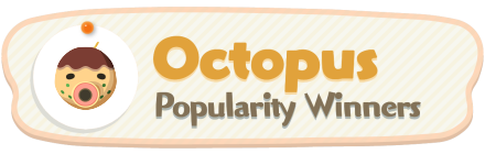 ACNH - Octopus Popularity Winners