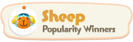 ACNH - Sheep Popularity Winners