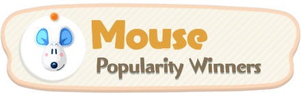 ACNH - Mouse Popularity Winners