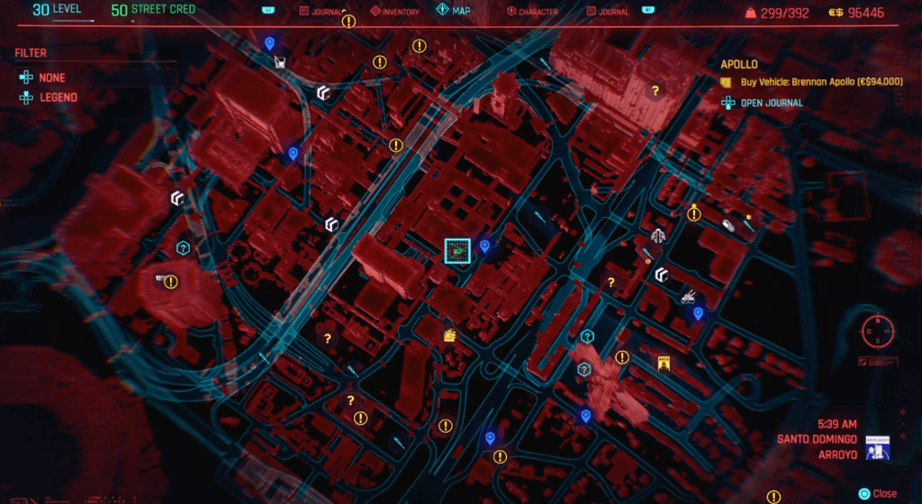 Cyberpunk 2077 Phantom Liberty - Perk Shard Arroyo Location 2