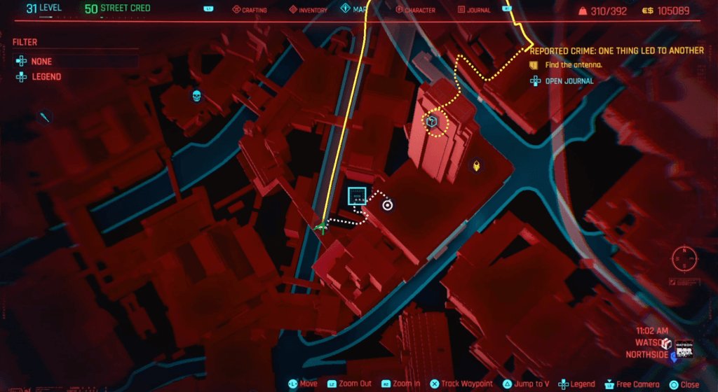 Cyberpunk 2077 Phantom Liberty - Skill Shard Location 01