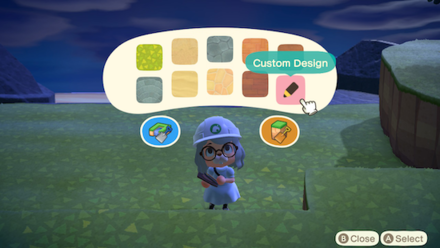 ACNH - Island Designer Menu