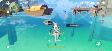 Genshin - Fishing for Jade - South Wharf