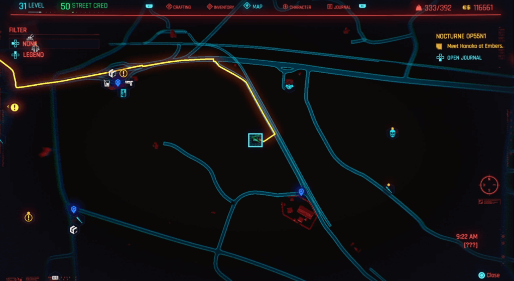 Cyberpunk 2077 Phantom Liberty - Perk Shard Badlands Location