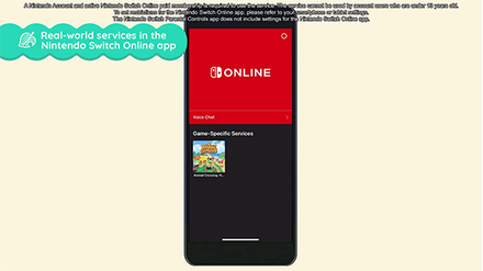 ACNH - A screenshot of the application showing game-specific services