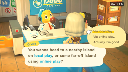 Animal Crossing: New Horizons - Detalhes para o multiplayer local