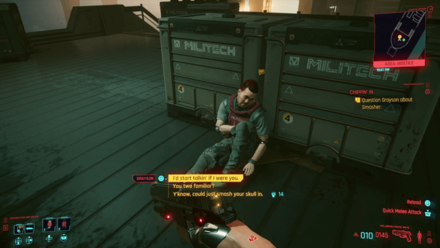 Cyberpunk 2077 - Look for Smasher