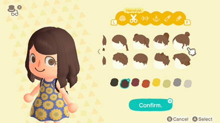 Hairstyle And Face Guide List Of All Character Customization Options Acnh Animal Crossing New Horizons Switch Game8