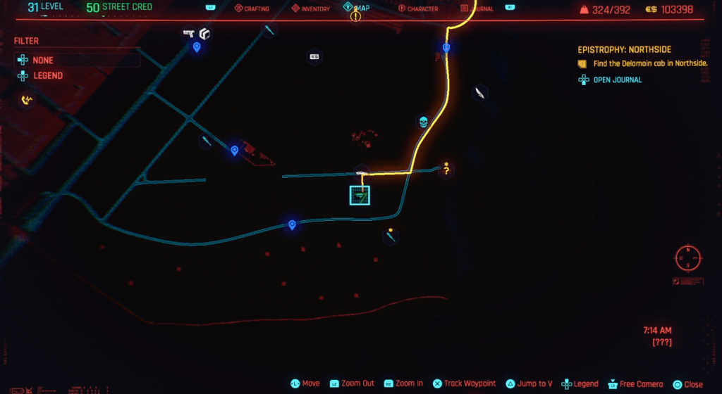 Cyberpunk 2077 Phantom Liberty - Skill Shard Location 13