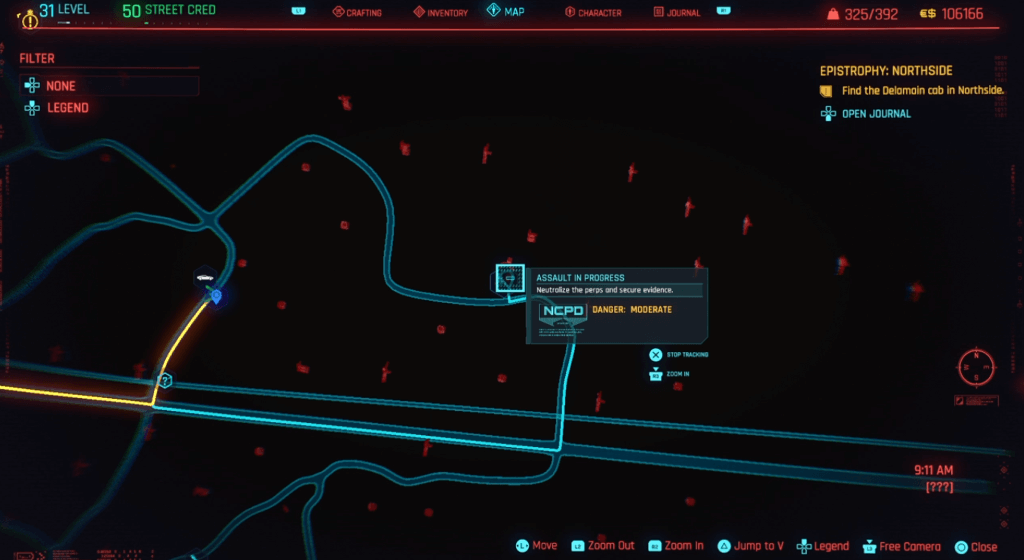 Cyberpunk 2077 Phantom Liberty - Skill Shard Location 14